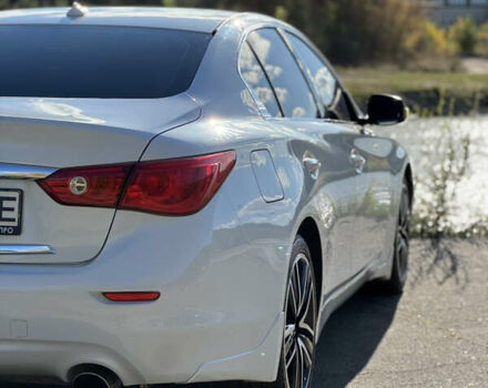 Белый Инфинити Q50, объемом двигателя 3 л и пробегом 108 тыс. км за 14999 $, фото 14 на Automoto.ua