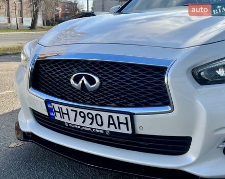 Белый Инфинити Q50, объемом двигателя 2.14 л и пробегом 69 тыс. км за 17100 $, фото 12 на Automoto.ua