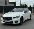 Белый Инфинити Q50, объемом двигателя 3 л и пробегом 114 тыс. км за 13200 $, фото 1 на Automoto.ua