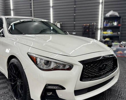 Белый Инфинити Q50, объемом двигателя 3 л и пробегом 120 тыс. км за 13900 $, фото 14 на Automoto.ua