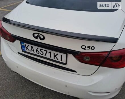 Білий Інфініті Q50, об'ємом двигуна 2.14 л та пробігом 116 тис. км за 16900 $, фото 54 на Automoto.ua