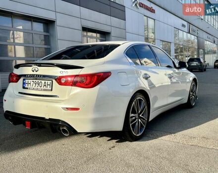 Білий Інфініті Q50, об'ємом двигуна 2.14 л та пробігом 69 тис. км за 17300 $, фото 4 на Automoto.ua