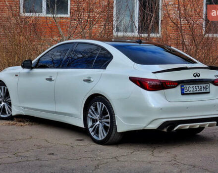 Білий Інфініті Q50, об'ємом двигуна 3 л та пробігом 58 тис. км за 21500 $, фото 8 на Automoto.ua