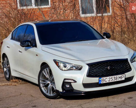 Білий Інфініті Q50, об'ємом двигуна 3 л та пробігом 58 тис. км за 21500 $, фото 6 на Automoto.ua