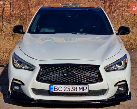 Білий Інфініті Q50, об'ємом двигуна 3 л та пробігом 58 тис. км за 21500 $, фото 5 на Automoto.ua