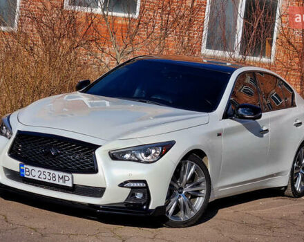 Білий Інфініті Q50, об'ємом двигуна 3 л та пробігом 58 тис. км за 21500 $, фото 4 на Automoto.ua