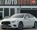Белый Инфинити Q50, объемом двигателя 3 л и пробегом 88 тыс. км за 18800 $, фото 1 на Automoto.ua