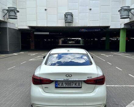 Белый Инфинити Q50, объемом двигателя 3 л и пробегом 148 тыс. км за 16500 $, фото 10 на Automoto.ua