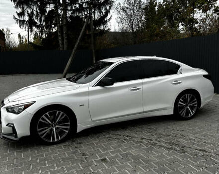 Білий Інфініті Q50, об'ємом двигуна 3 л та пробігом 152 тис. км за 15000 $, фото 6 на Automoto.ua