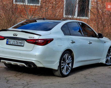 Білий Інфініті Q50, об'ємом двигуна 3 л та пробігом 58 тис. км за 21500 $, фото 15 на Automoto.ua