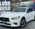 Белый Инфинити Q50, объемом двигателя 3 л и пробегом 171 тыс. км за 12800 $, фото 1 на Automoto.ua