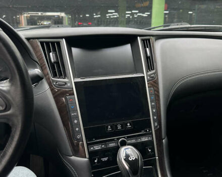 Белый Инфинити Q50, объемом двигателя 3 л и пробегом 145 тыс. км за 18500 $, фото 69 на Automoto.ua