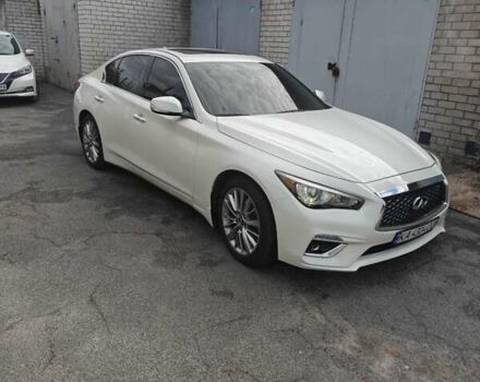 Білий Інфініті Q50, об'ємом двигуна 3 л та пробігом 115 тис. км за 15500 $, фото 3 на Automoto.ua