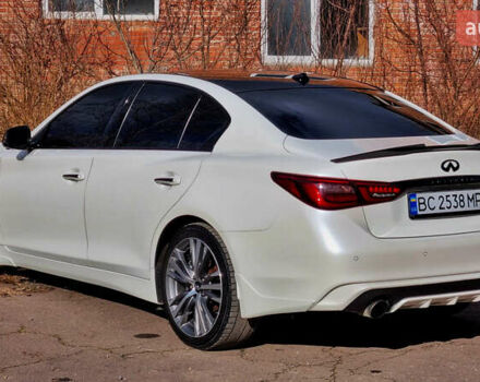 Білий Інфініті Q50, об'ємом двигуна 3 л та пробігом 58 тис. км за 21500 $, фото 16 на Automoto.ua
