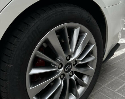 Белый Инфинити Q50, объемом двигателя 3 л и пробегом 145 тыс. км за 18500 $, фото 43 на Automoto.ua