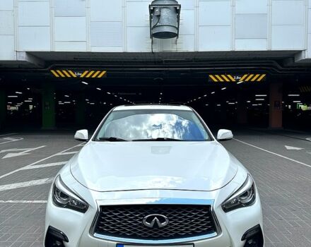 Белый Инфинити Q50, объемом двигателя 3 л и пробегом 148 тыс. км за 16500 $, фото 5 на Automoto.ua