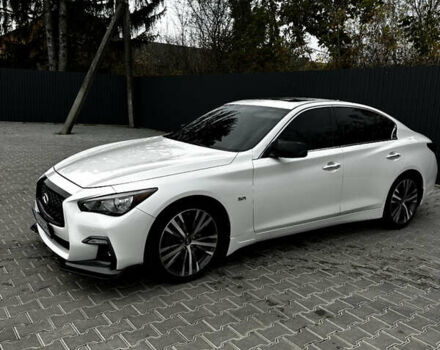 Білий Інфініті Q50, об'ємом двигуна 3 л та пробігом 152 тис. км за 15000 $, фото 7 на Automoto.ua