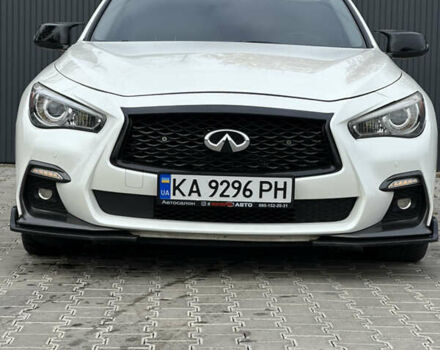 Білий Інфініті Q50, об'ємом двигуна 3 л та пробігом 152 тис. км за 15000 $, фото 3 на Automoto.ua
