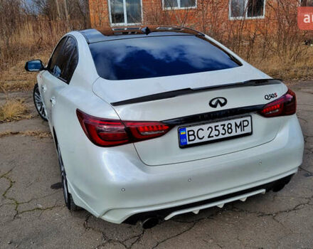 Білий Інфініті Q50, об'ємом двигуна 3 л та пробігом 58 тис. км за 21500 $, фото 9 на Automoto.ua