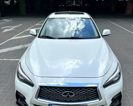 Белый Инфинити Q50, объемом двигателя 3 л и пробегом 148 тыс. км за 16500 $, фото 6 на Automoto.ua