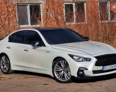 Білий Інфініті Q50, об'ємом двигуна 3 л та пробігом 58 тис. км за 21500 $, фото 7 на Automoto.ua