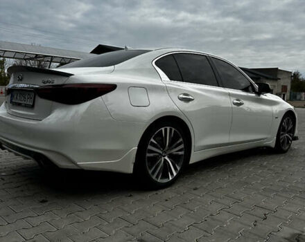 Білий Інфініті Q50, об'ємом двигуна 3 л та пробігом 152 тис. км за 15000 $, фото 16 на Automoto.ua