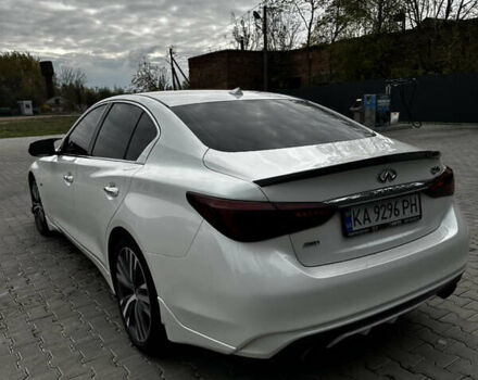 Білий Інфініті Q50, об'ємом двигуна 3 л та пробігом 152 тис. км за 15000 $, фото 10 на Automoto.ua