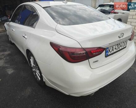 Білий Інфініті Q50, об'ємом двигуна 3 л та пробігом 115 тис. км за 15500 $, фото 10 на Automoto.ua