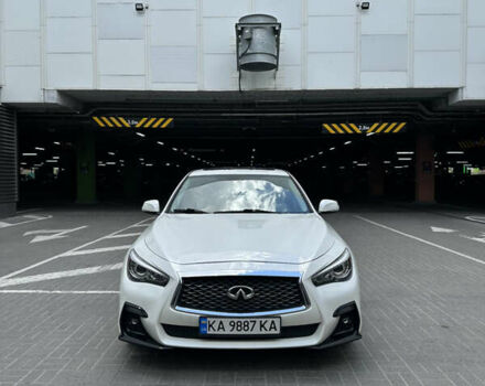 Белый Инфинити Q50, объемом двигателя 3 л и пробегом 145 тыс. км за 18500 $, фото 18 на Automoto.ua