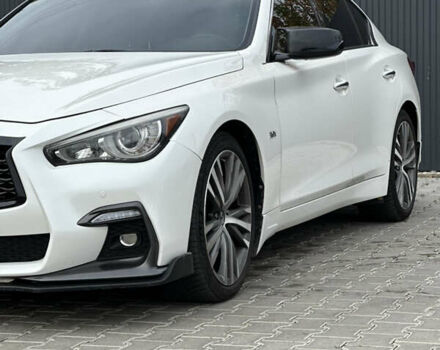 Білий Інфініті Q50, об'ємом двигуна 3 л та пробігом 152 тис. км за 15000 $, фото 2 на Automoto.ua