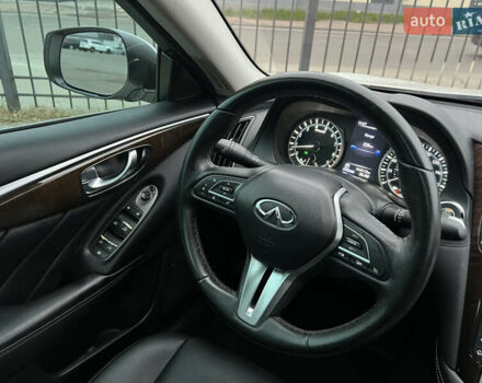 Белый Инфинити Q50, объемом двигателя 3 л и пробегом 144 тыс. км за 15900 $, фото 30 на Automoto.ua