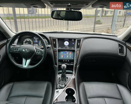 Белый Инфинити Q50, объемом двигателя 3 л и пробегом 144 тыс. км за 14500 $, фото 29 на Automoto.ua