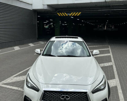 Белый Инфинити Q50, объемом двигателя 3 л и пробегом 145 тыс. км за 18500 $, фото 15 на Automoto.ua