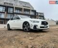 Белый Инфинити Q50, объемом двигателя 3 л и пробегом 55 тыс. км за 13900 $, фото 1 на Automoto.ua