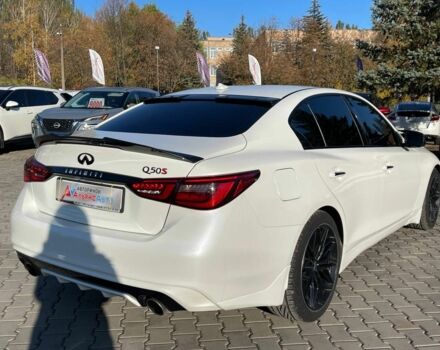 Белый Инфинити Q50, объемом двигателя 3 л и пробегом 82 тыс. км за 15500 $, фото 6 на Automoto.ua