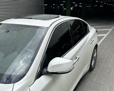 Белый Инфинити Q50, объемом двигателя 3 л и пробегом 145 тыс. км за 18500 $, фото 40 на Automoto.ua