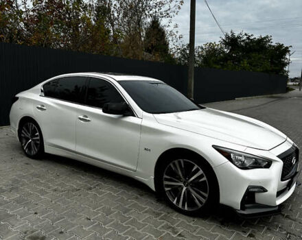 Білий Інфініті Q50, об'ємом двигуна 3 л та пробігом 152 тис. км за 15000 $, фото 26 на Automoto.ua