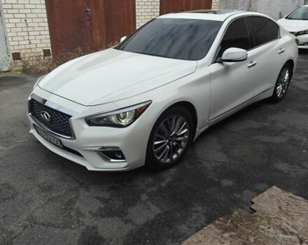 Білий Інфініті Q50, об'ємом двигуна 3 л та пробігом 115 тис. км за 15500 $, фото 2 на Automoto.ua