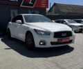 Белый Инфинити Q50, объемом двигателя 2 л и пробегом 114 тыс. км за 14900 $, фото 1 на Automoto.ua