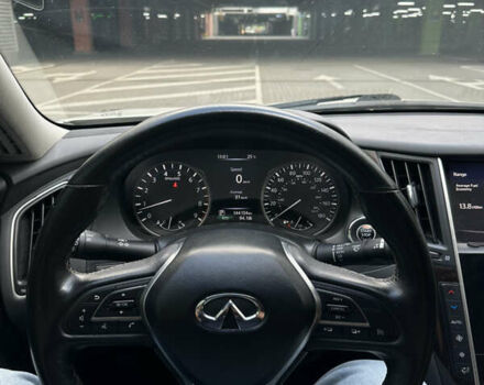 Белый Инфинити Q50, объемом двигателя 3 л и пробегом 145 тыс. км за 18500 $, фото 83 на Automoto.ua