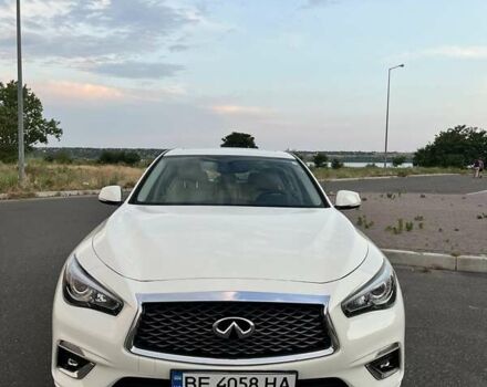 Білий Інфініті Q50, об'ємом двигуна 3 л та пробігом 105 тис. км за 19500 $, фото 4 на Automoto.ua