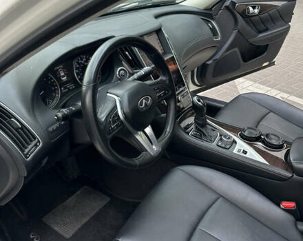 Белый Инфинити Q50, объемом двигателя 3 л и пробегом 145 тыс. км за 18500 $, фото 54 на Automoto.ua