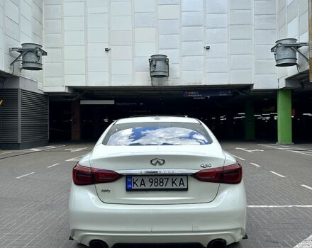 Белый Инфинити Q50, объемом двигателя 3 л и пробегом 148 тыс. км за 16500 $, фото 11 на Automoto.ua