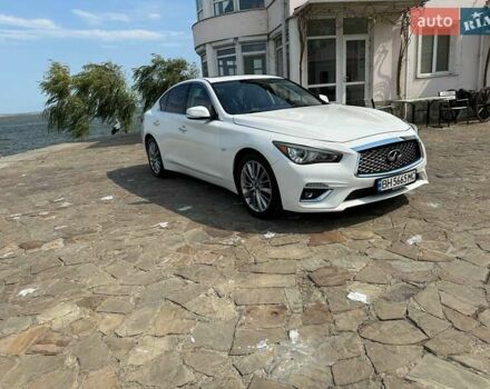 Белый Инфинити Q50, объемом двигателя 3 л и пробегом 103 тыс. км за 18333 $, фото 23 на Automoto.ua