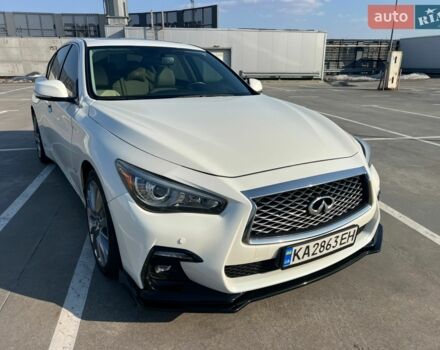 Білий Інфініті Q50, об'ємом двигуна 3 л та пробігом 103 тис. км за 15500 $, фото 15 на Automoto.ua