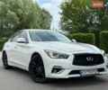 Белый Инфинити Q50, объемом двигателя 3 л и пробегом 116 тыс. км за 13900 $, фото 1 на Automoto.ua