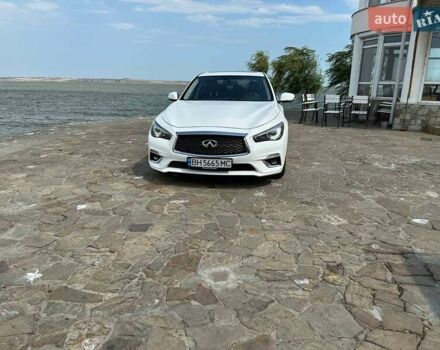 Белый Инфинити Q50, объемом двигателя 3 л и пробегом 103 тыс. км за 18333 $, фото 24 на Automoto.ua