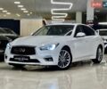Белый Инфинити Q50, объемом двигателя 3 л и пробегом 103 тыс. км за 16399 $, фото 1 на Automoto.ua