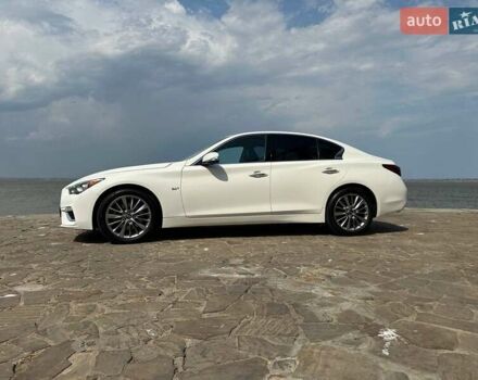 Белый Инфинити Q50, объемом двигателя 3 л и пробегом 103 тыс. км за 18333 $, фото 16 на Automoto.ua