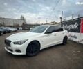 Белый Инфинити Q50, объемом двигателя 3 л и пробегом 143 тыс. км за 14200 $, фото 1 на Automoto.ua